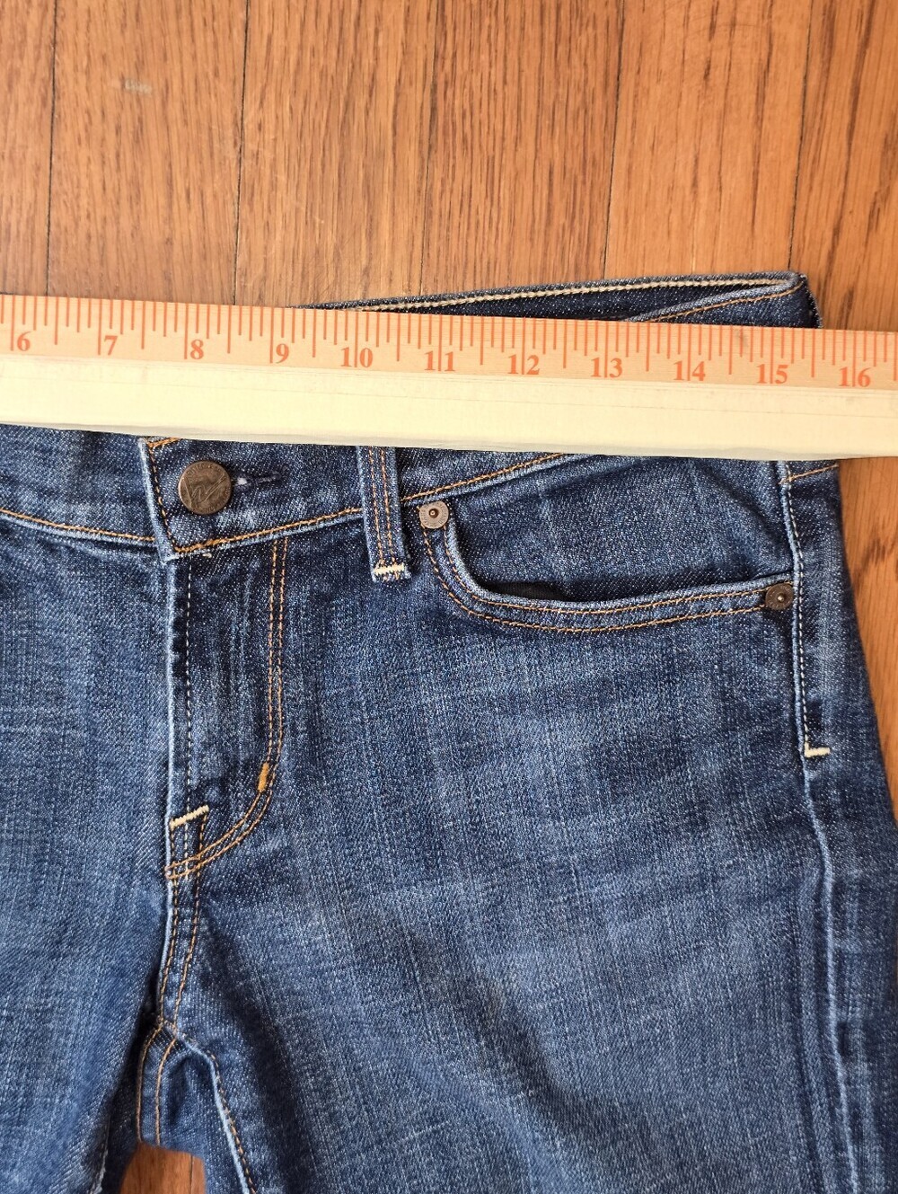 Citizens of Humanity Margo Stretch Low Raise Bootcut Jeans Sz.29 Dark Wash - Picture 8 of 16